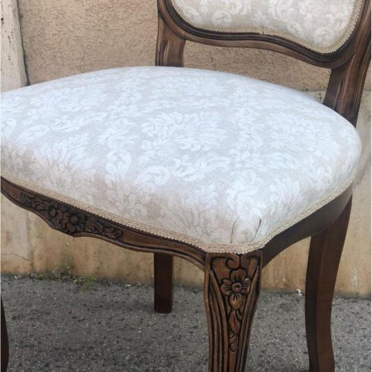 klasszikus fenyes barna elegans szek asztal etkezo szekek mediterran villa kastely toszkan egyedi butorok lakberendezes egyedi szek mintas.jpg